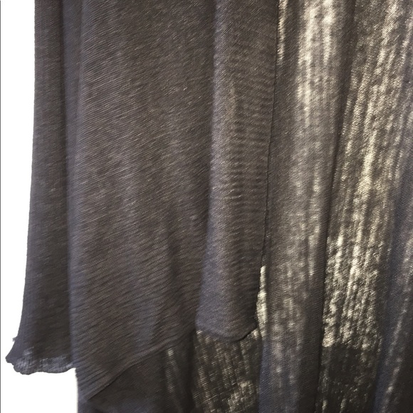 Talbots linen cardigan duster sweater - Picture 2 of 4